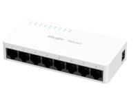 RUIJIE REYEE RG-ES08G 8 PORT 10/100/1000 YONETILEMEZ DESKTOP SWITCH PLASTİK KASA